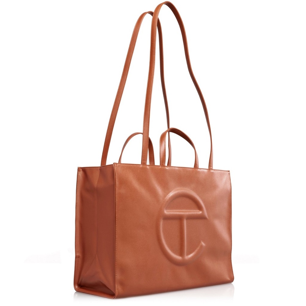 Telfar large shopping bag - Tan